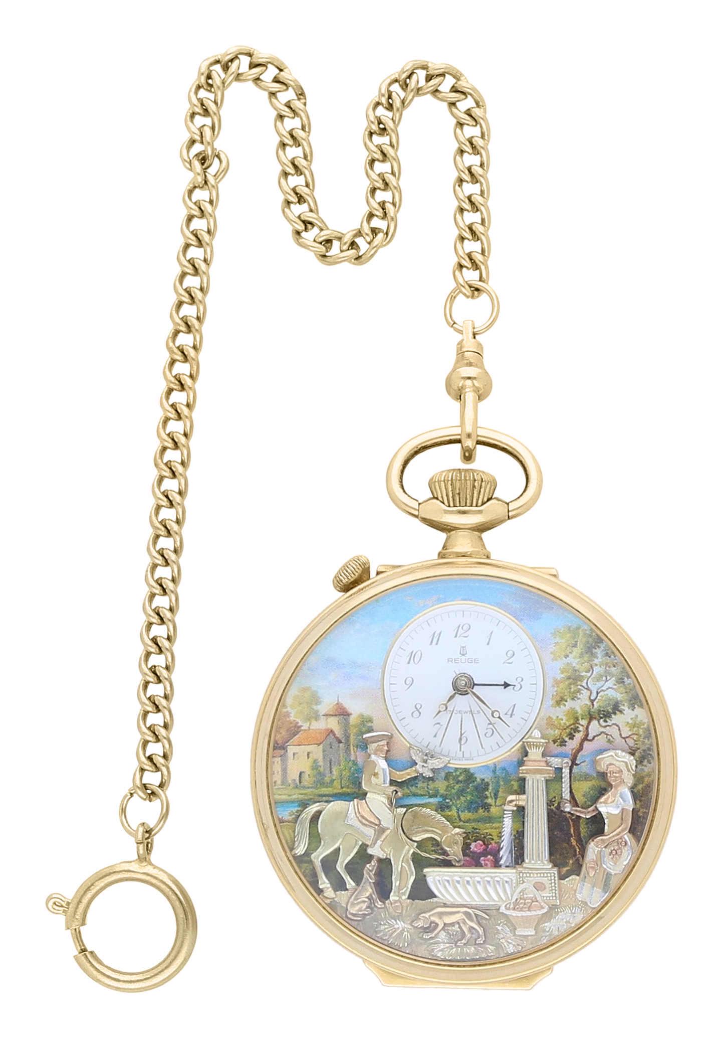 Taschenuhr Reuge St.Croix  Verspielte ... (1 of 3)