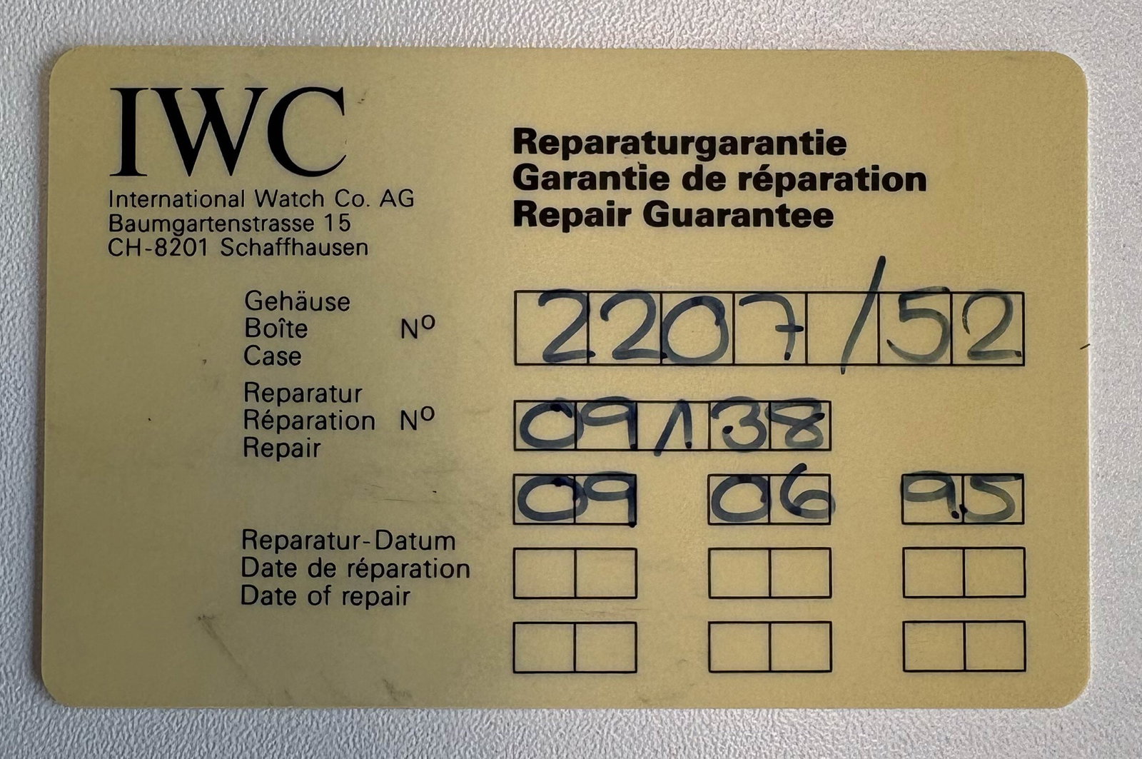 IWC - 11