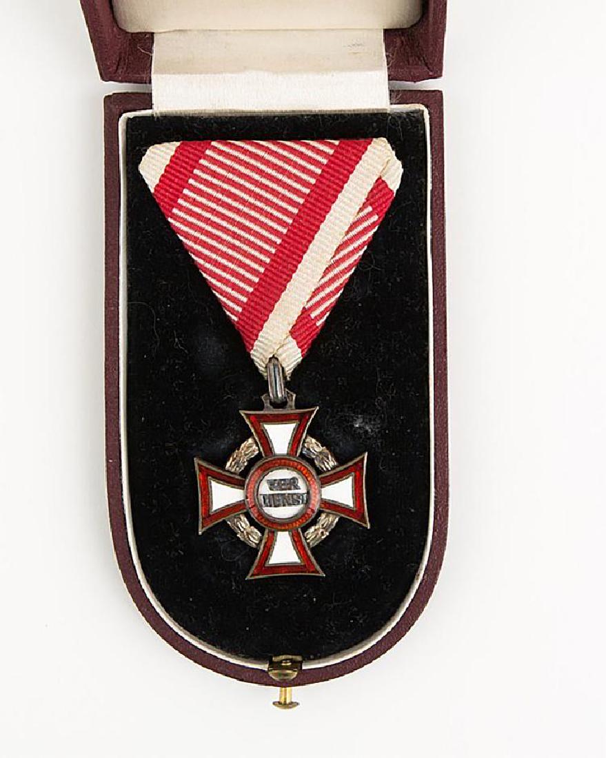 Austria Hungary Military Merit Cross with Box (1 of 4)