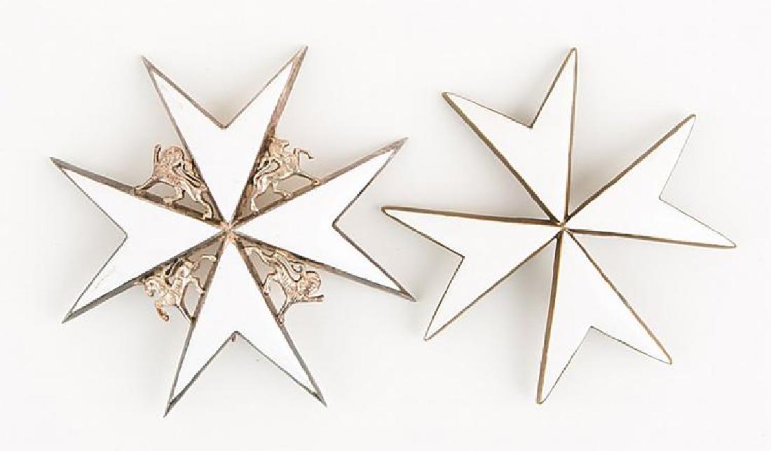 Order of St John of Jerusalem Badge Lot of 2 (1 of 3)