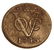 Rare Fine 1745 American Colonial VOC (Dutch) Coin