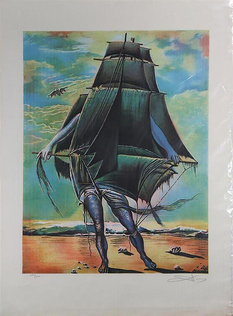 Large Museum Quality Salvador Dali Hand Signed Limited (1 of 1)