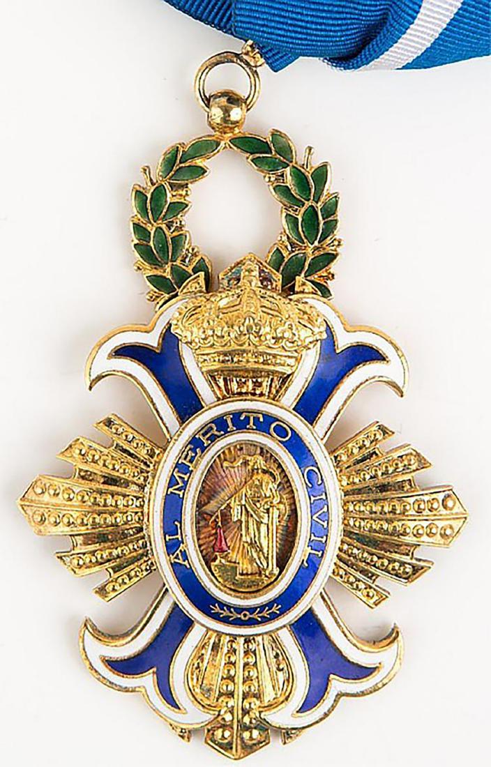 Original Spanish Order of the Civil Merit Grand Cross (1 of 2)