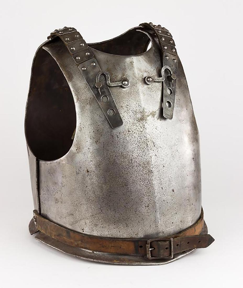 Original 18th Century European Cuirass Plate Armor (1 of 3)