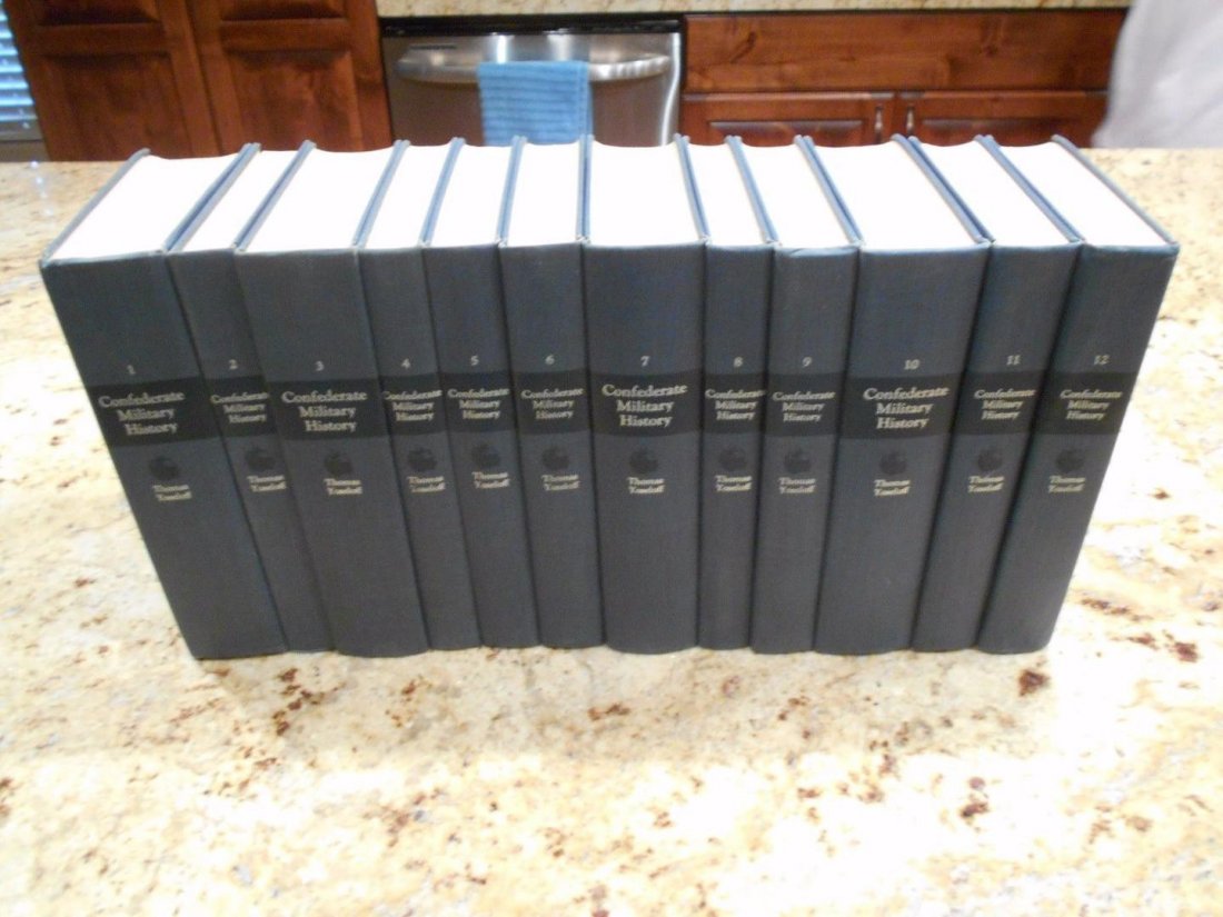 Civil War Book Series Confederate Military History: 12 Volume Civil War Book Series Entitled "Confederate Military History" | By Confederate General Clement A. Evans of Georgia | A complete set of the 1966 Version of "Confederate Military History" Volu