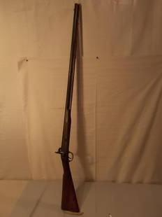 Rare Civil War Enfield Pattern 1853 Rifled Musket: This is a very nice example of a scarce London Armory Pattern 1853 Enfield Musket Rifle Made by English and sold to the Union & Confederacy during Civil War | Lockplate is stamped with crown/VR and "1