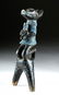 Hand Carved African Baule Slingshot, Antelope Handle