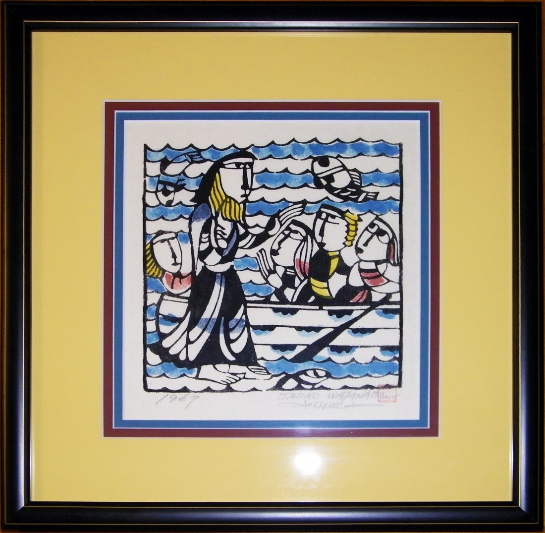 Sadao Watanabe Ltd. Ed. Japanese Woodblock Print (1 of 4)