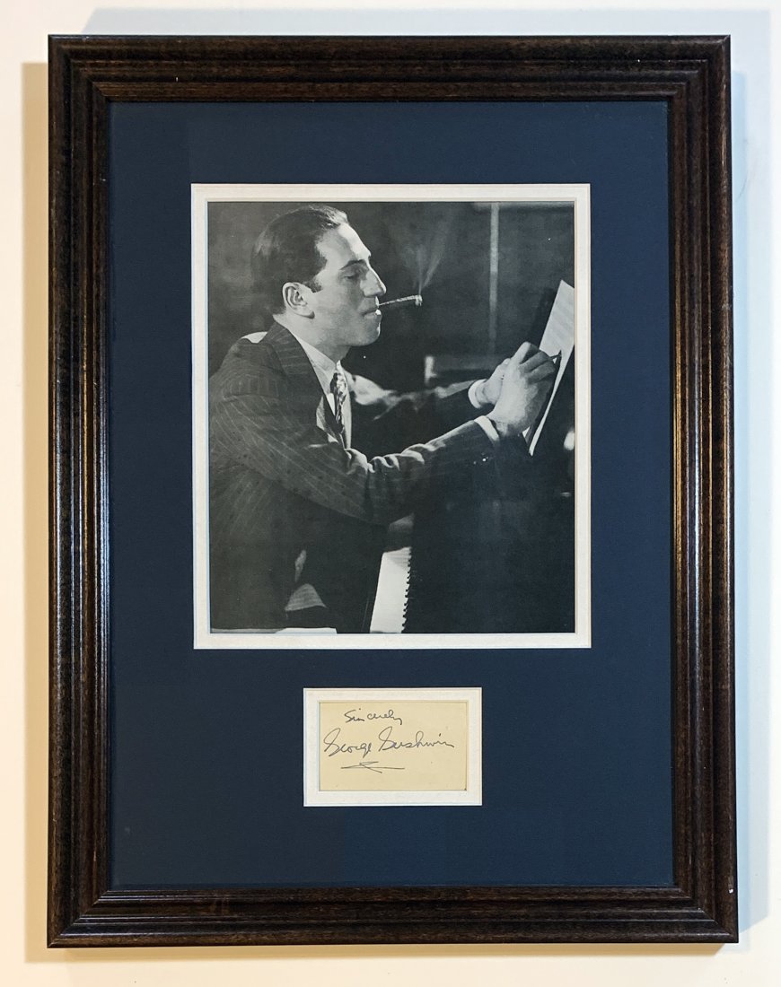 GEORGE GERSHWIN Original Signature / Autograph (1 of 5)