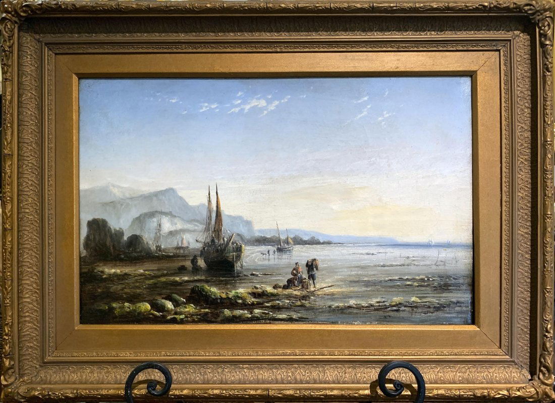 19th c. English Marine Oil Painting - British School (1 of 2)