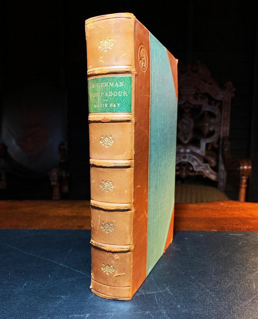 First Edition of A GERMAN POMPADOUR by Marie Hay, 1906: A scarce first edition of A GERMAN POMPADOUR: BEING THE EXTRAORDINARY HISTORY OF WILHELMINE VAN GRÃ„VENITZ, LANDHOFMEISTERIN OF WIRTEMBERG, A NARRATIVE OF THE EIGHTEENTH CENTURY By Marie Hay | Publ