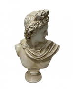 Large Bust Sculpture Leochares' Roman Apollo Belveder (1 of 1)