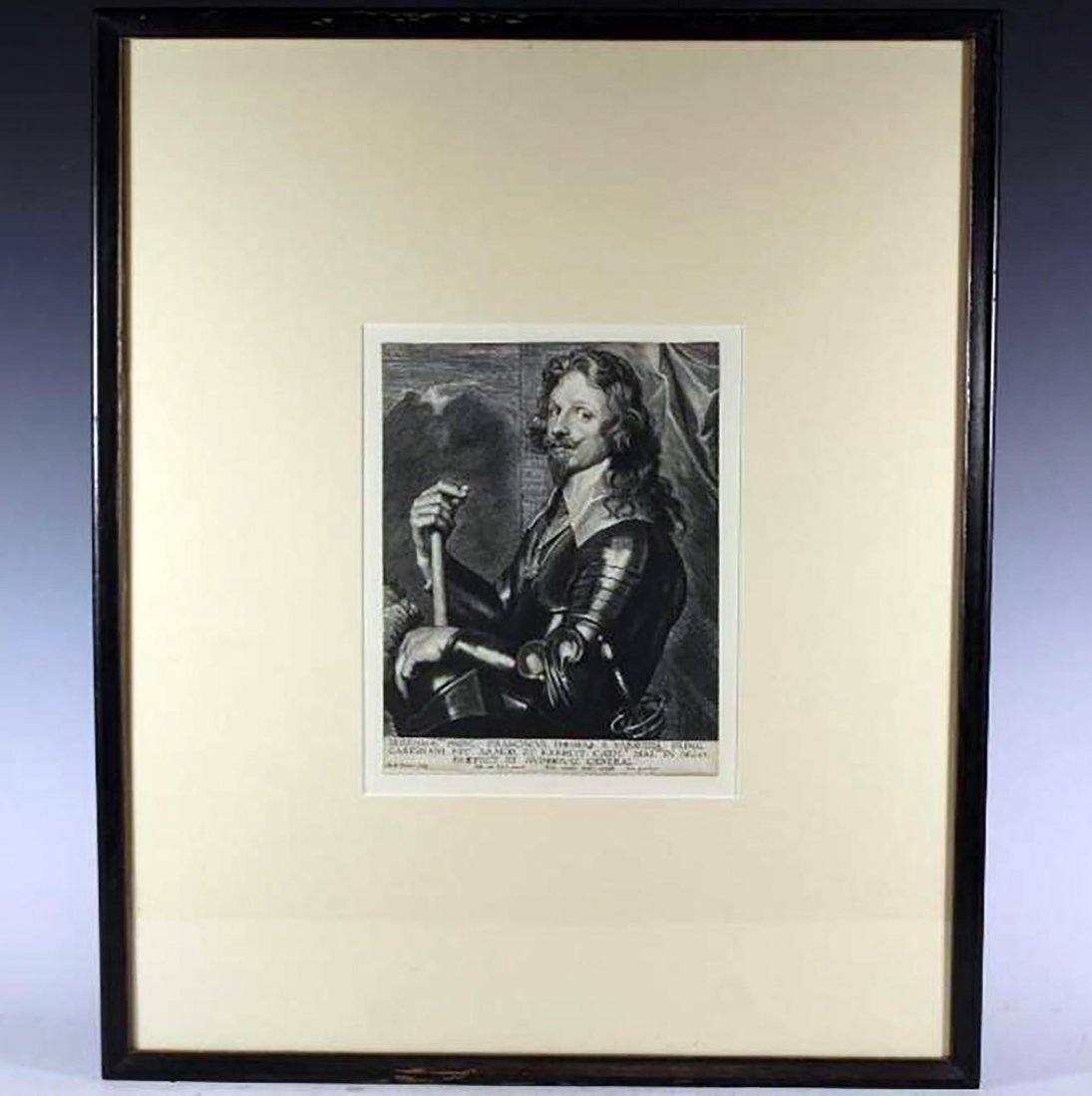 Engraving,Prince de Carignan After Sir Anthony Van Dyck (1 of 1)