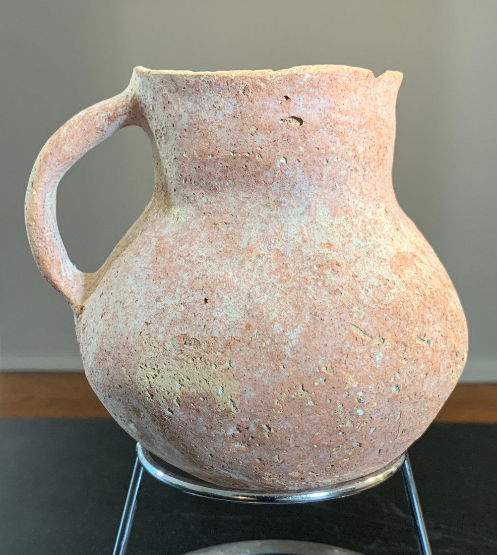 Rare Judean Holy Land Terracotta Jug New Testament Era (1 of 8)