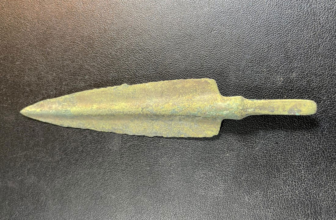 Hittite Anatolian Bronze Spearhead, Holy Land Artifact (1 of 4)