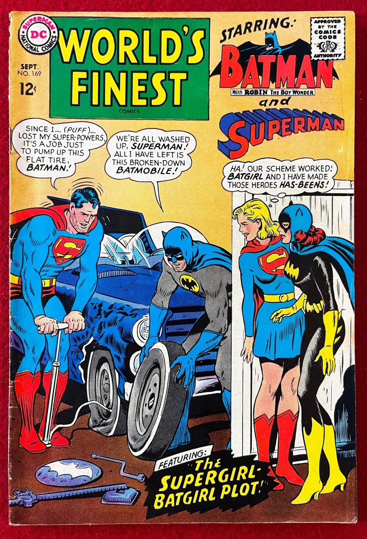 World's Finest #169 DC Comic Book - 3rd App. Batgirl (1 of 2)