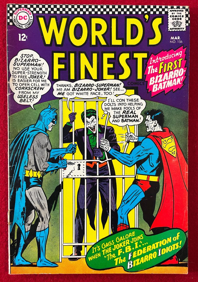 World's Finest Comics #156 (1966) - DC Comic Book (1 of 2)