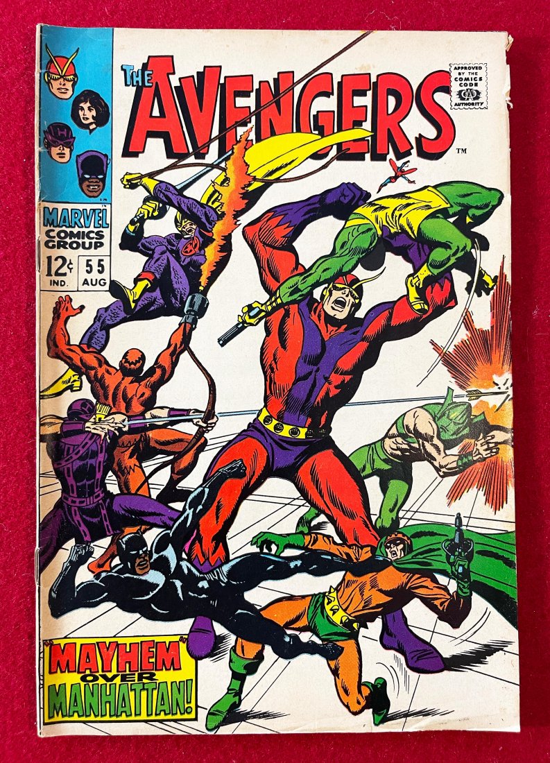 Avengers #55 - Marvel Comic Book - First app of Ultron (1 of 2)