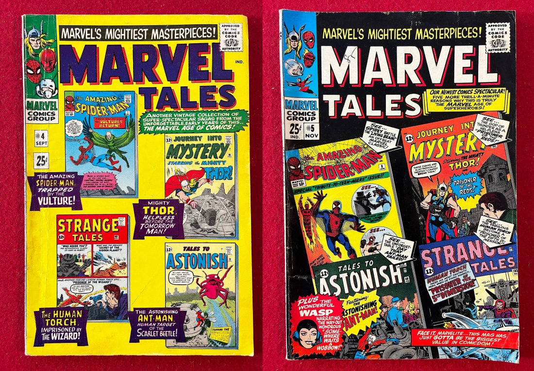 Pair of Marvel Comic Books - Marvel Tales #4 & #5 (1 of 5)