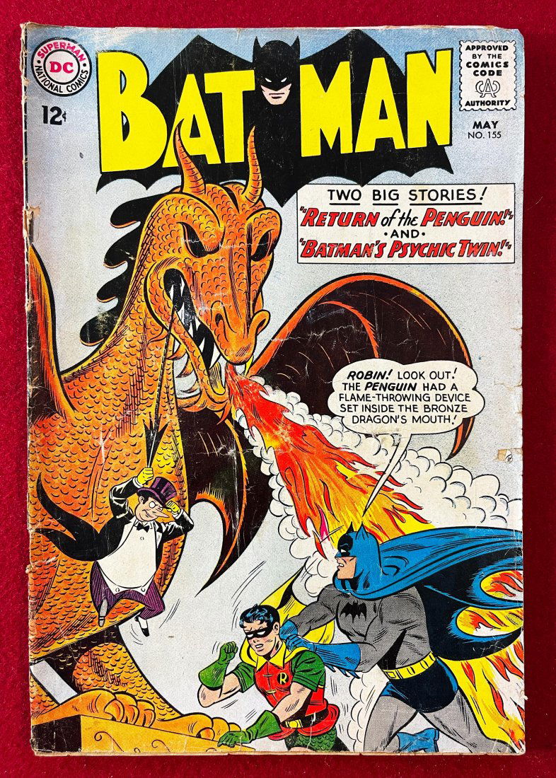 Batman #155 - First Silver Age Penguin (1963) (1 of 2)
