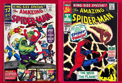 2 - Amazing Spider-Man King-Size Spec'l #3 & #4 (1 of 5)