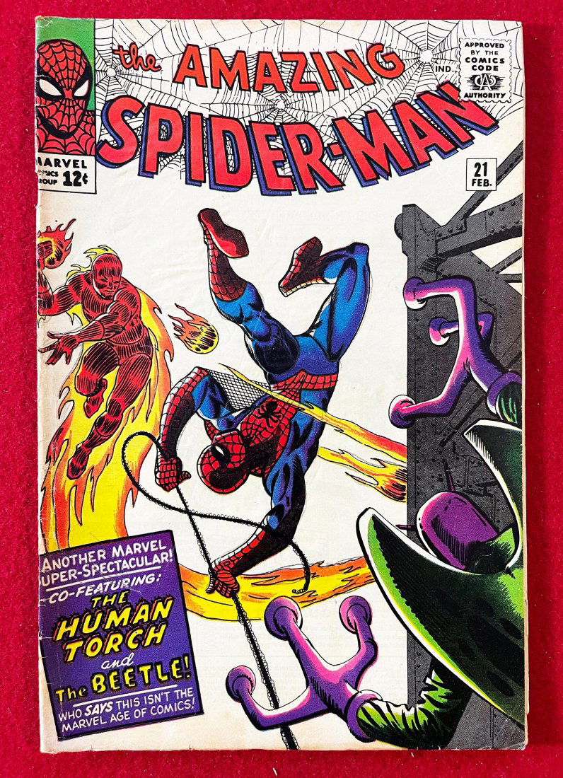 Amazing Spider-Man #21 - Marvel Comic Book (1 of 2)