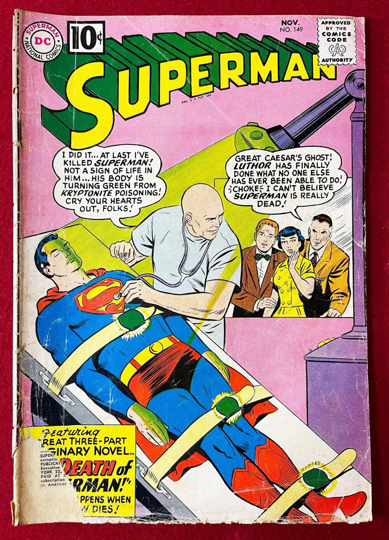 Superman #149 (1961) - DC Comic Book (1 of 2)