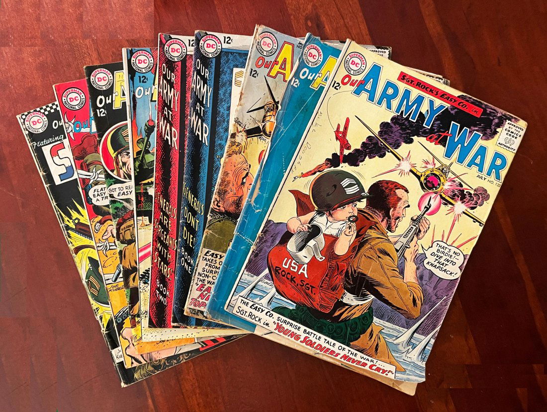 9 Our Army At War #132 136 142 147 148 149 150 152 165 (1 of 1)