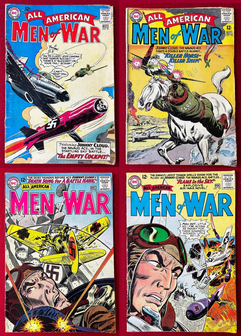 4 - All American Men of War #99, #105, #106, #107 (1 of 9)
