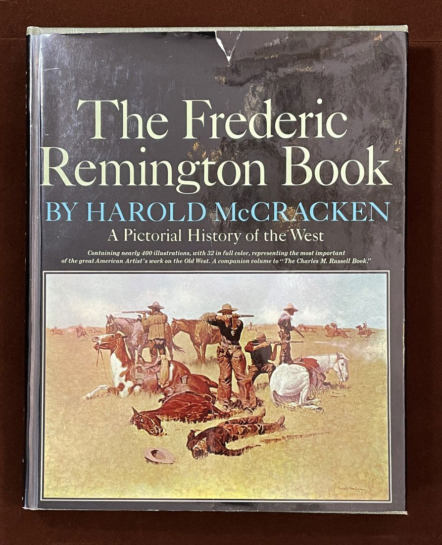 First Ed. THE FREDERIC REMINGTON BOOK Harold McCracken, (1 of 7)