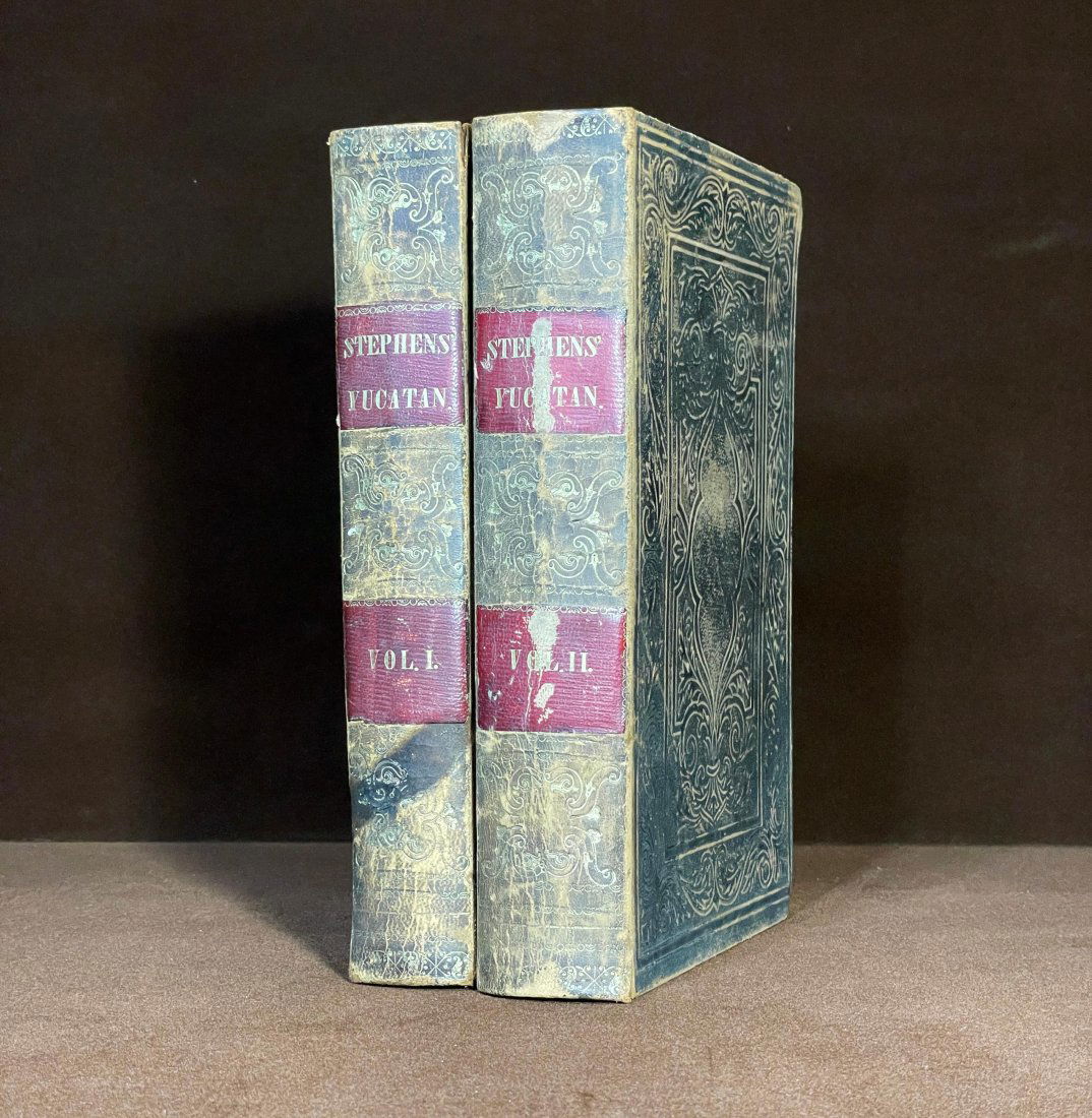 2 V. INCIDENTS OF TRAVEL IN YUCATAN by John Stephens (1 of 8)