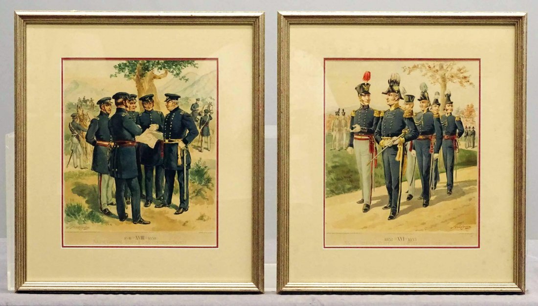 Military C.litho H. A. Ogden UNIFORMS U.S. ILLUSTRATED (1 of 11)