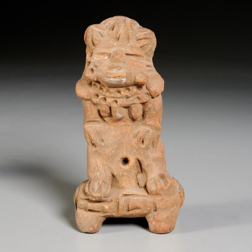 Pre-Columbian Terracotta Pottery Elite Figure (1 of 2)