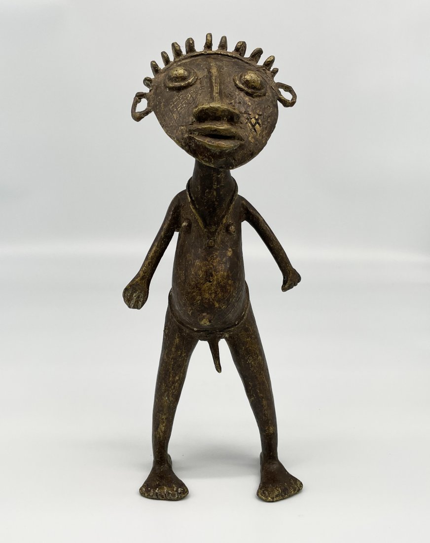 African Bronze Male Figure (1 of 10)