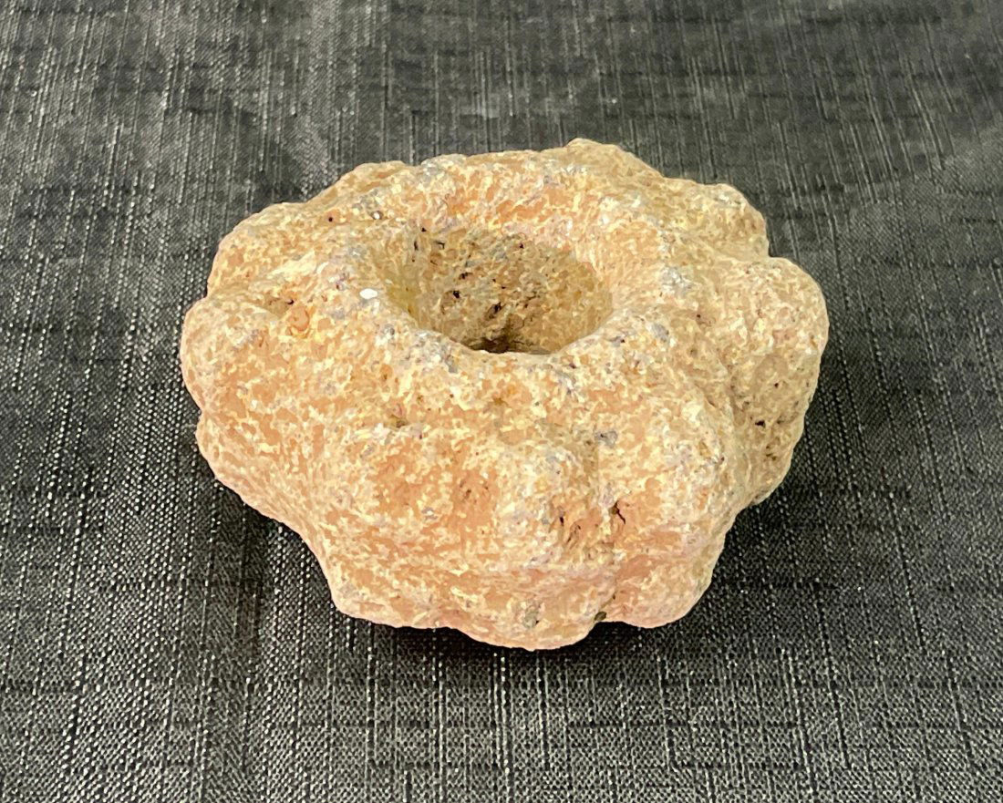 Pre-Columbian Basalt Stone Mace Head (1 of 2)