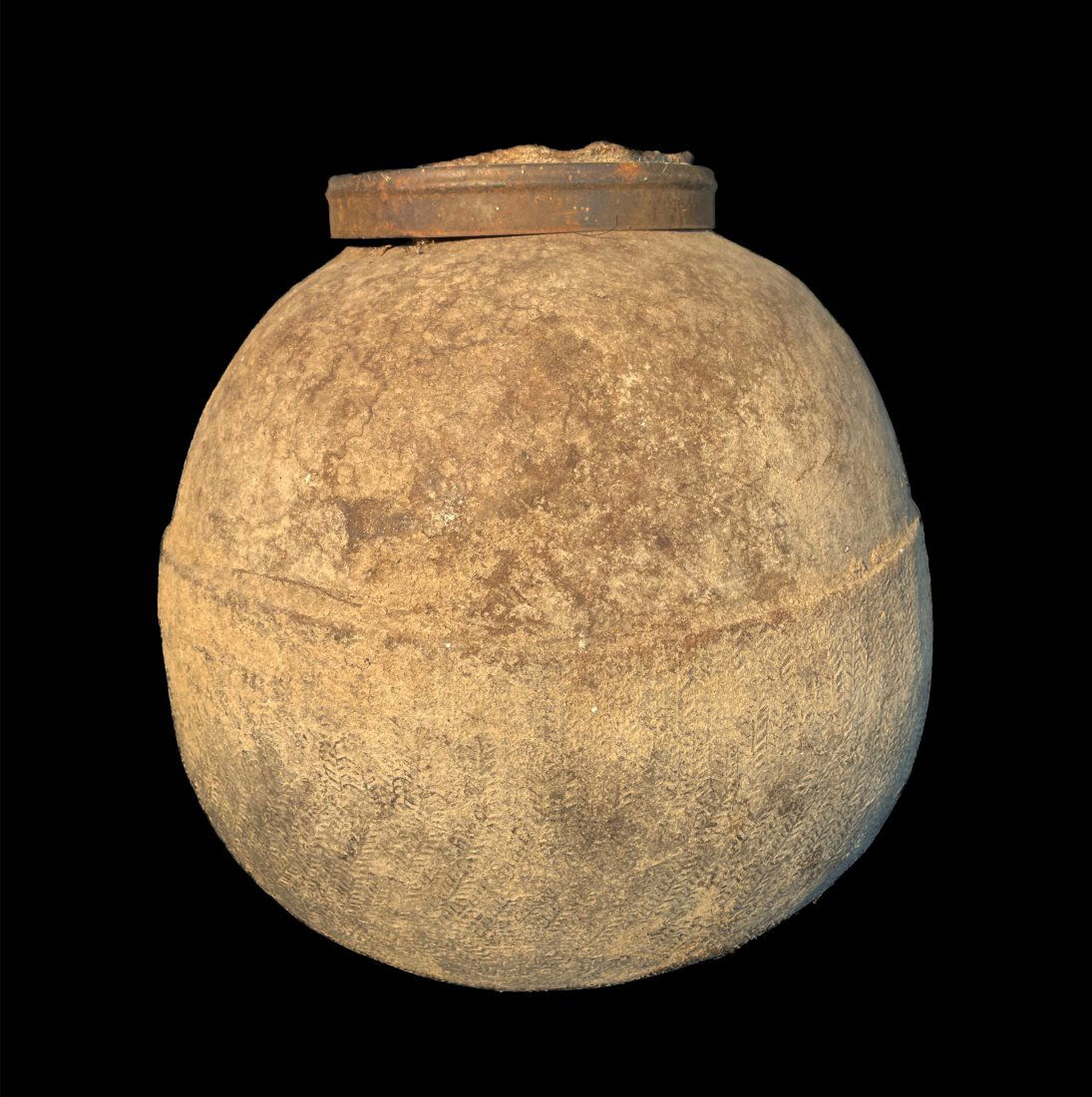 African Tribal Bambara Jidaga Water Vessel/Pot (Mali) (1 of 1)