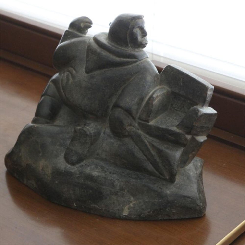 Hand Carved Inuit Native American Steatite Sculpture (1 of 8)