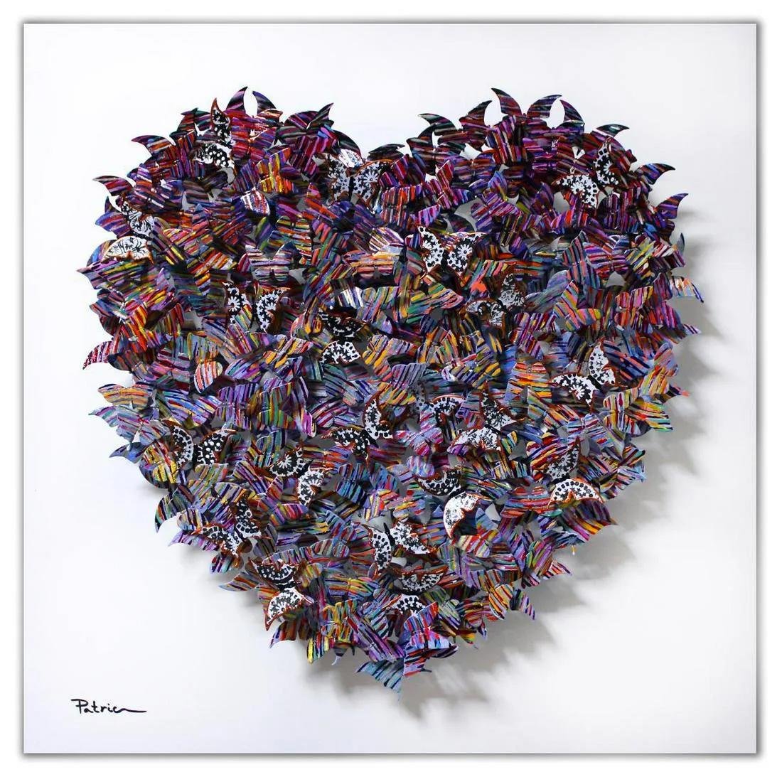 Patricia Govezensky- Original 3D Metal Art on Wood (1 of 4)