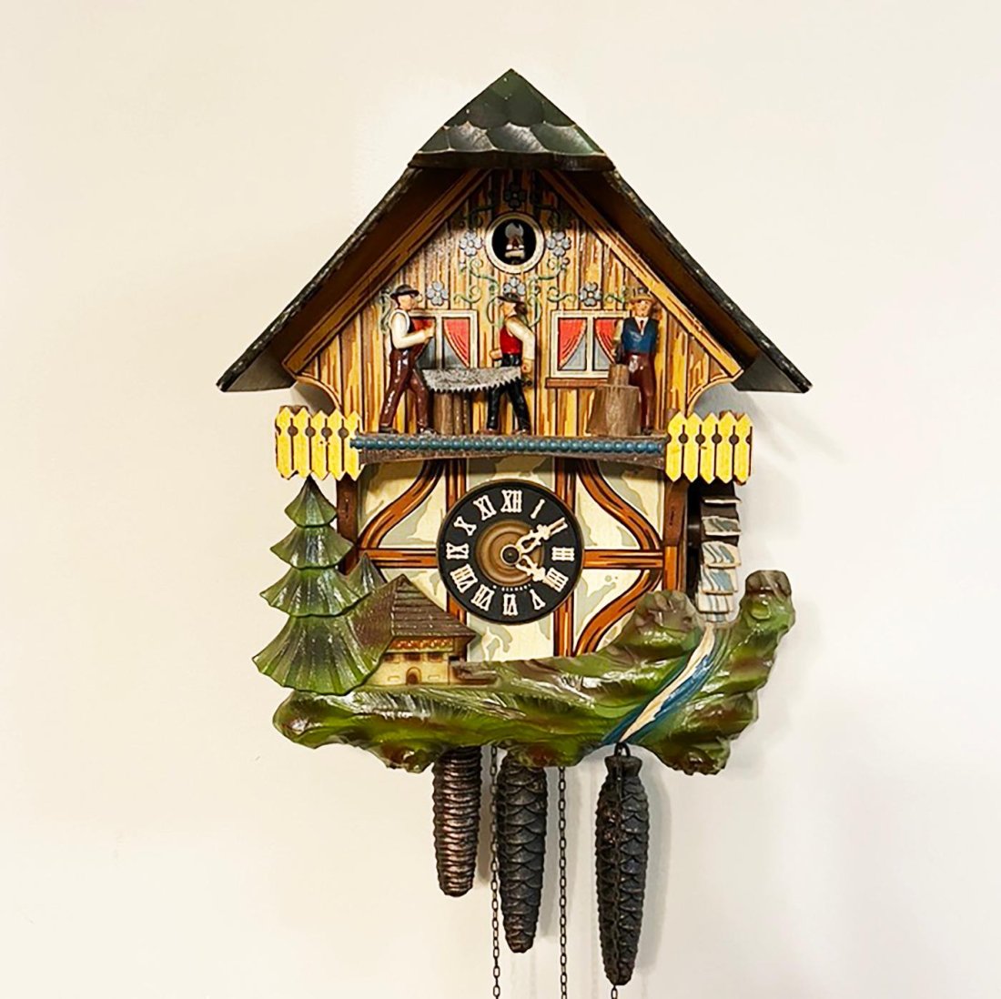 Vintage German Schmeckenbecher Black Forrest Cuckoo Clock (1 of 7)