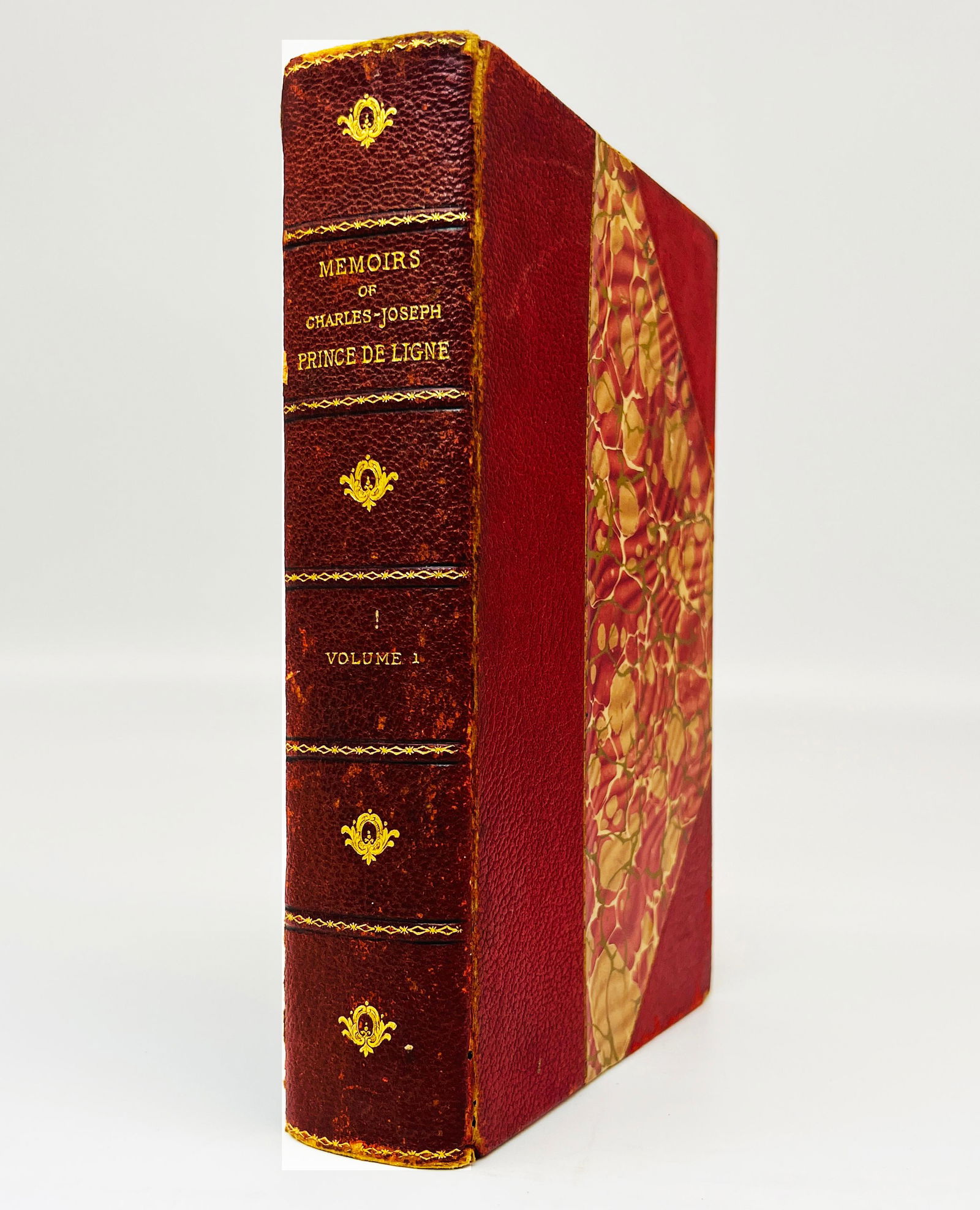 First Edition / Limited Ed. of THE PRINCE DE LIGNE, HIS MEMOIRS, LETTERS, AND MISCELLANEOUS PAPERS, (1 of 8)