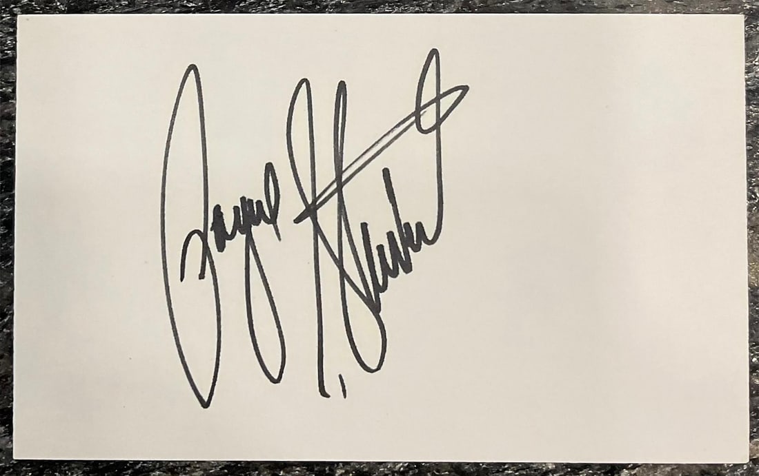 Payne Stewart Autograph Signature (1 of 1)