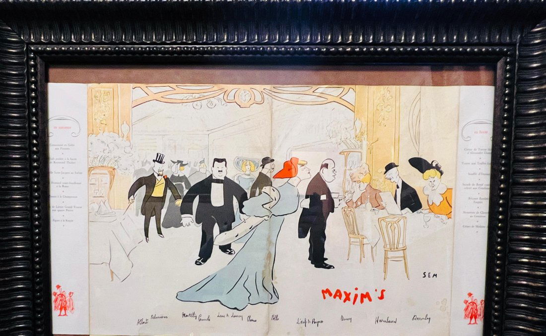 非売品MAXIM'S DE PARIS アートブック Maxim's De Paris