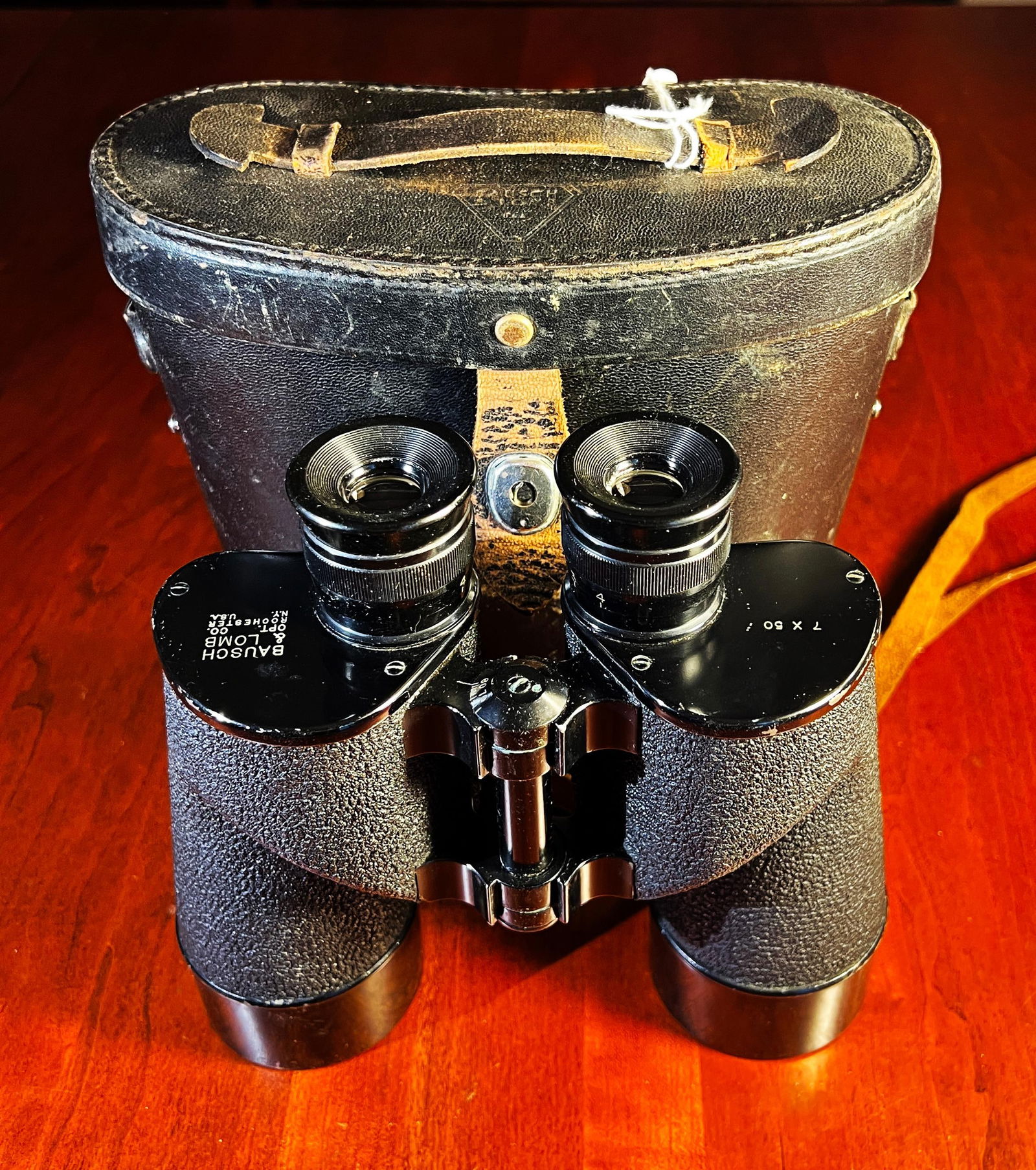 WW2 Bausch & Lomb Navy 7x50 Mark 28 Ships Binoculars (1 of 8)