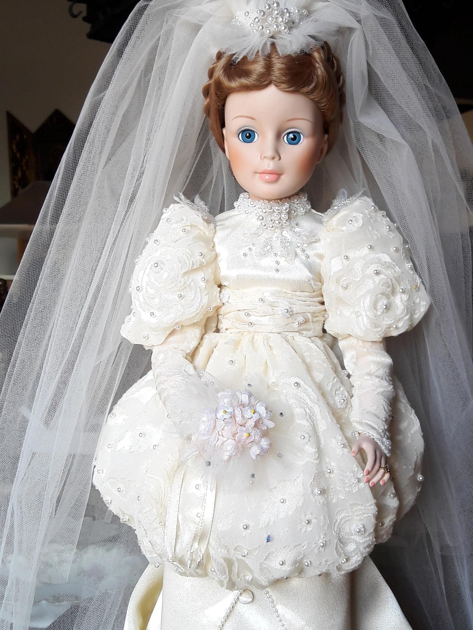 Rare & Important Limited Ed. Madame Alexander Porcelain Doll BRIDE  "Alexander's 1st Porcelain Doll" (1 of 4)
