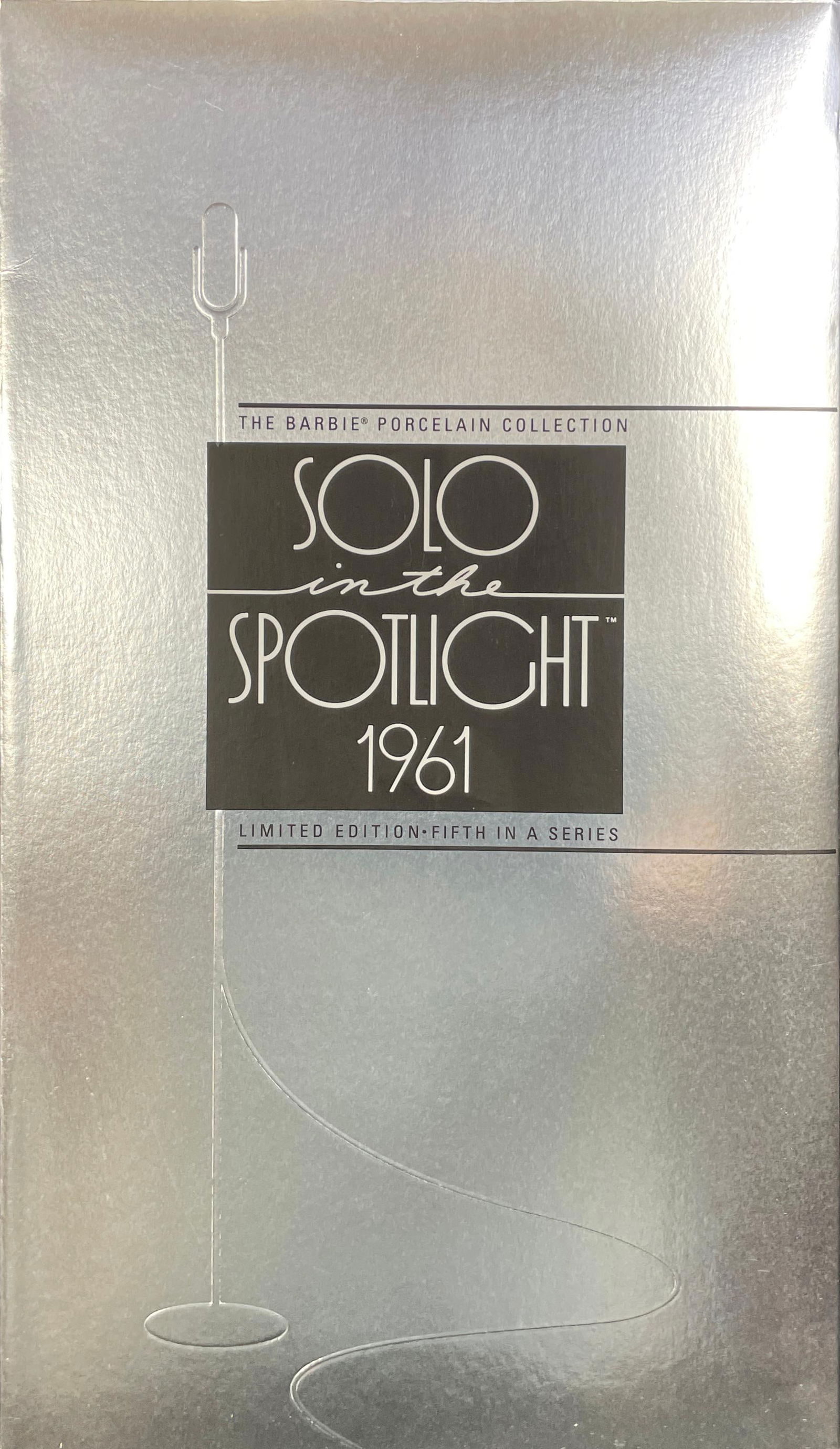Barbie Porcelain Doll - Solo In The Spotlight 1961 Limited Edition (NFRB) (1 of 2)
