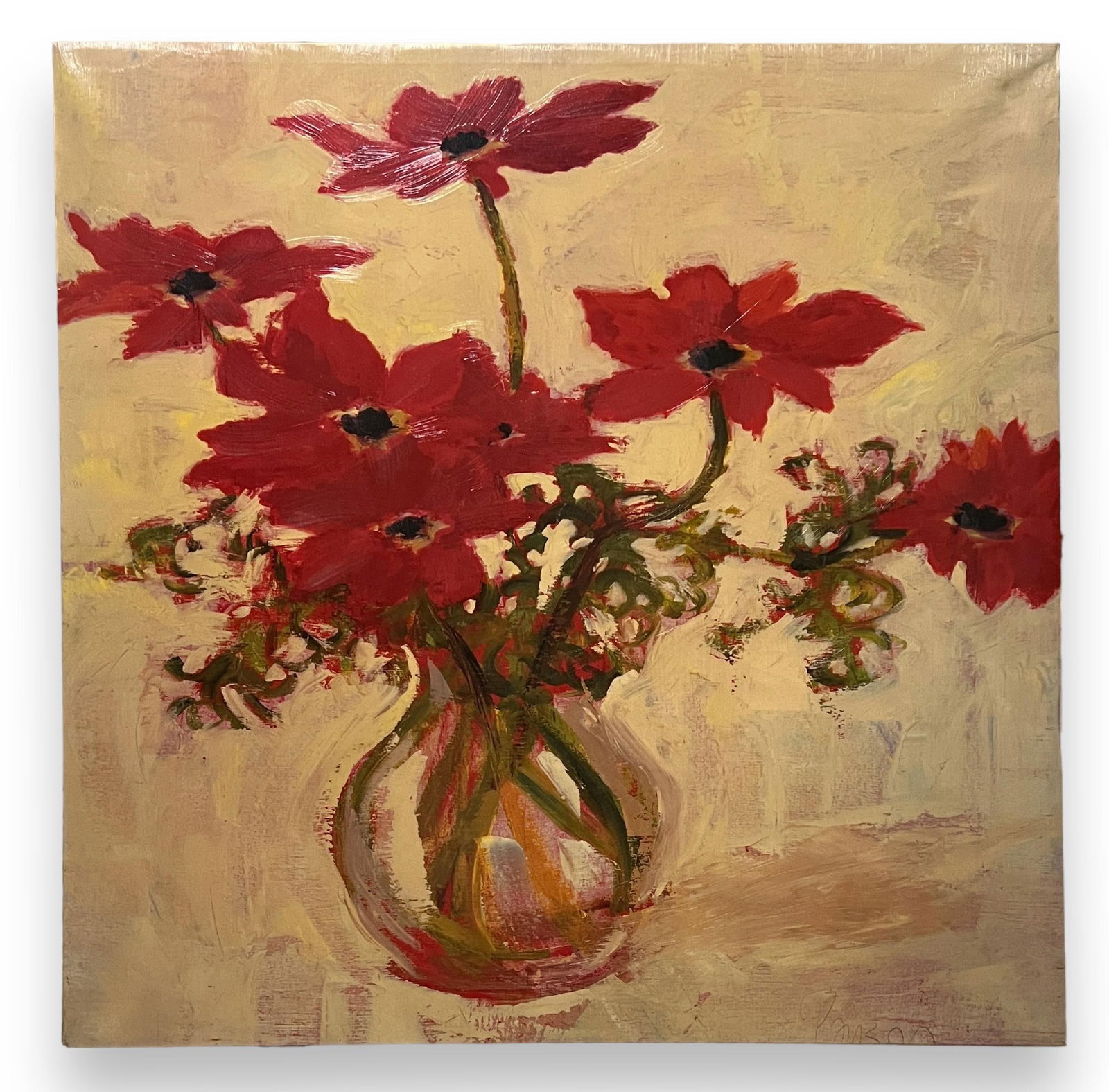Still Life Floral Oil Painting by Dale Payson (1 of 2)