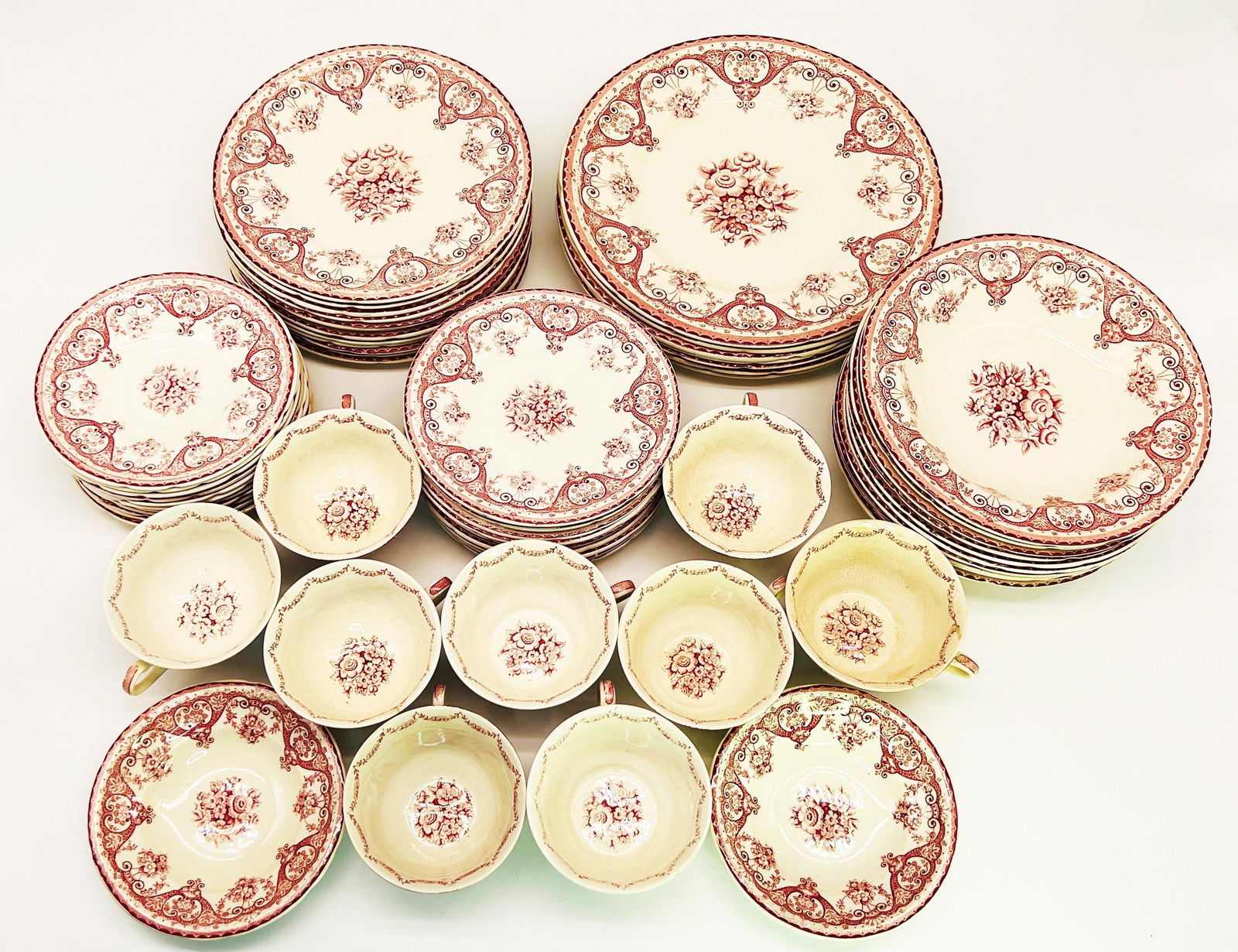 Vintage 62 Piece Set of Swinnertons Staffordshire England Kent Ironstone China (1 of 5)