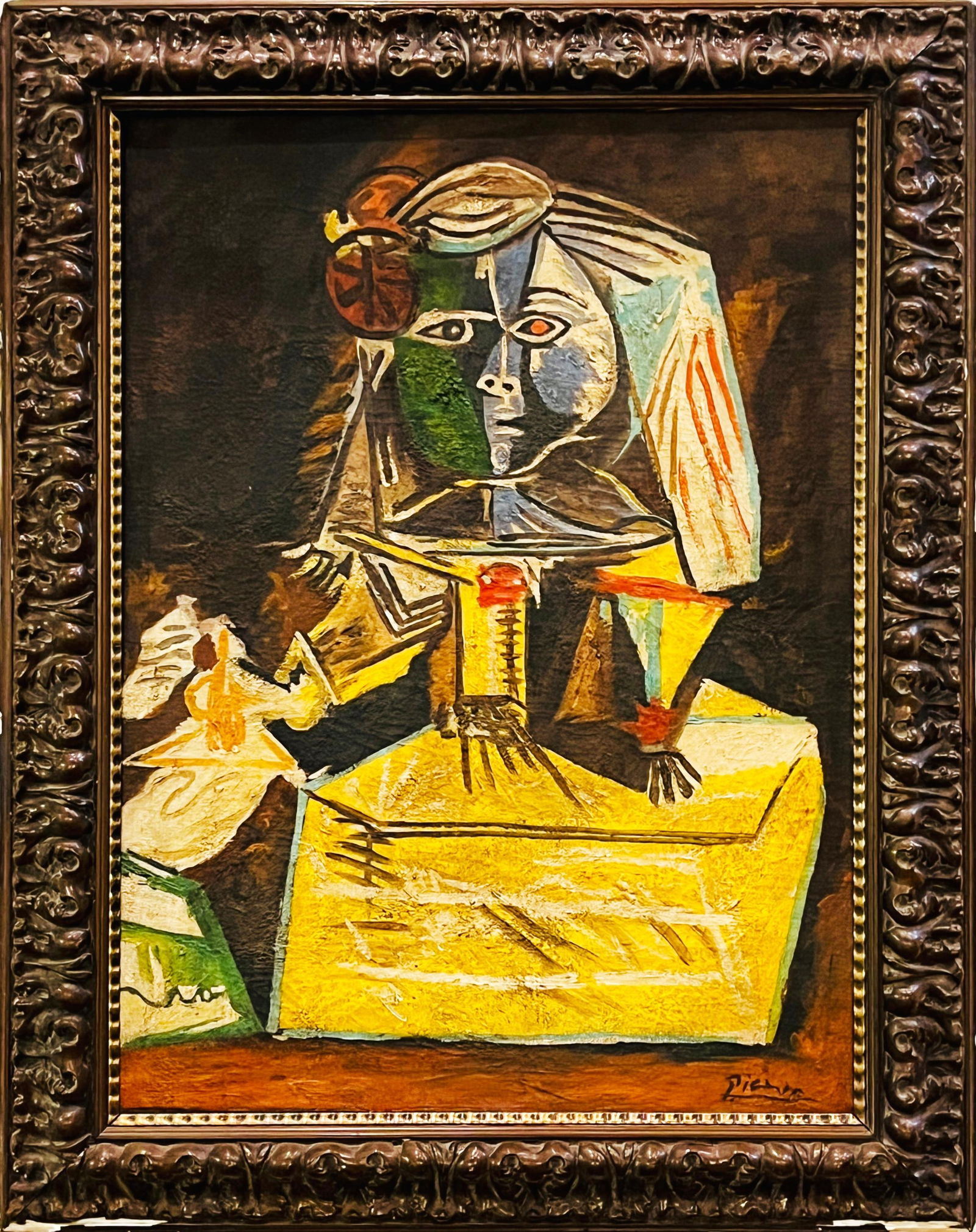Pablo Picasso. Portrait Oil Painting. Las Meninas (Infanta Margarita Maria). (1 of 8)