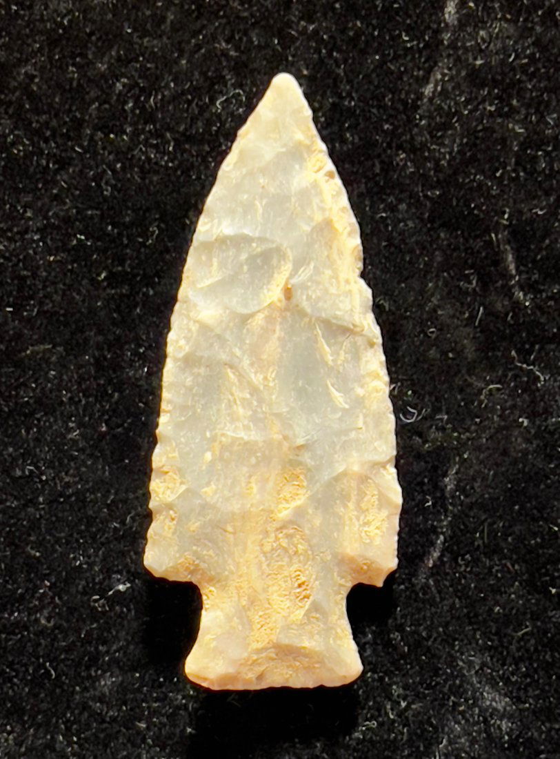 TN Prehistoric Native American Flaked Stone Arrowhead, Townsend, TN (1 of 3)