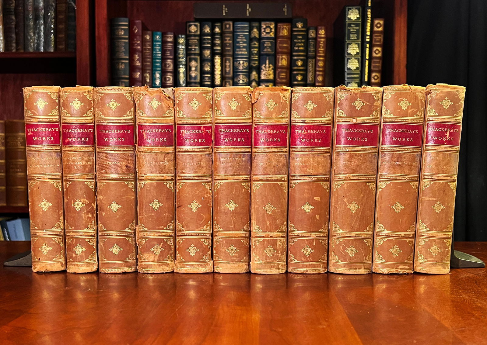 Antique 11v. Set THACKERAY'S WORKS William Makepeace Thackeray (1 of 20)